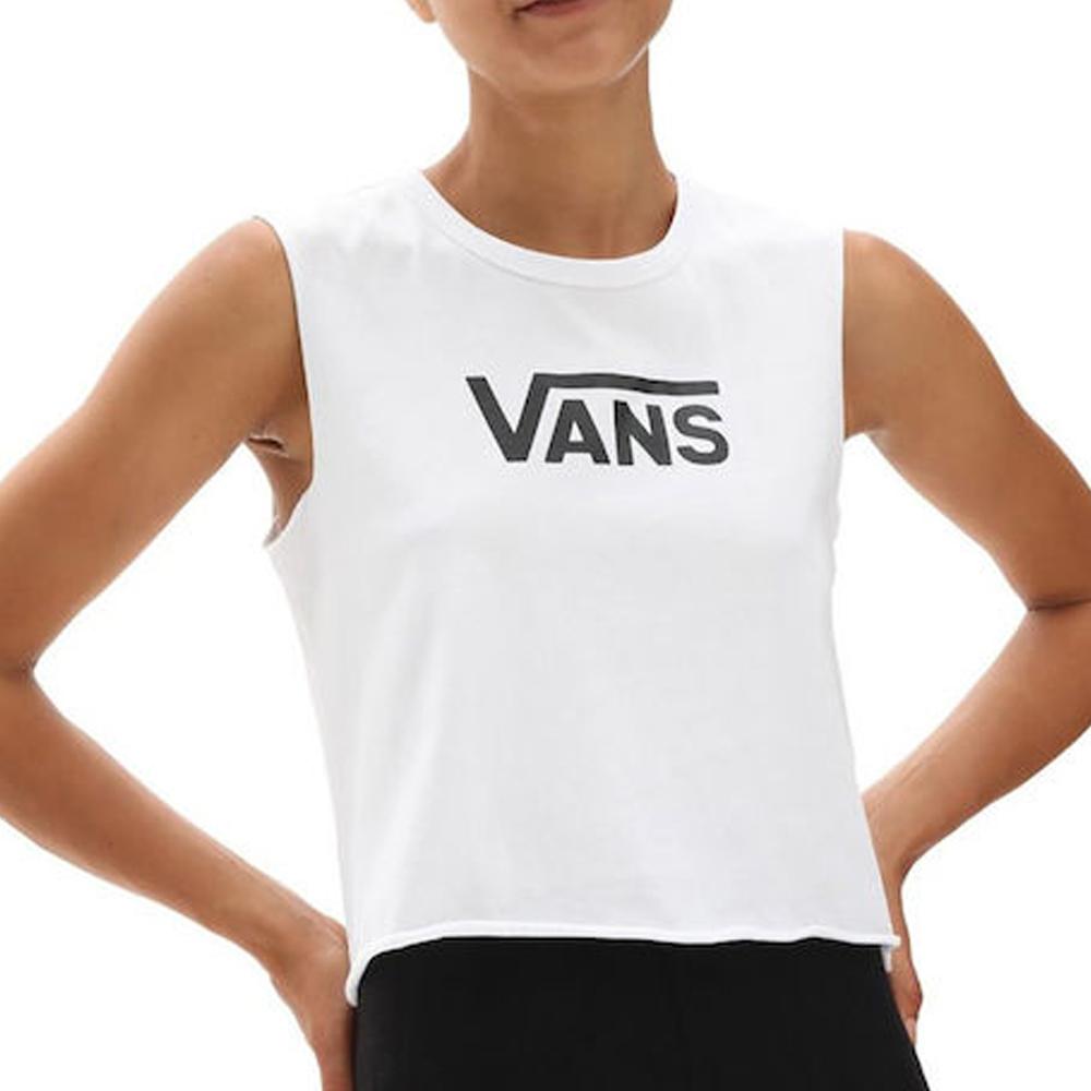 Vans Débardeur Blanc/Noir Femme Vans Flying