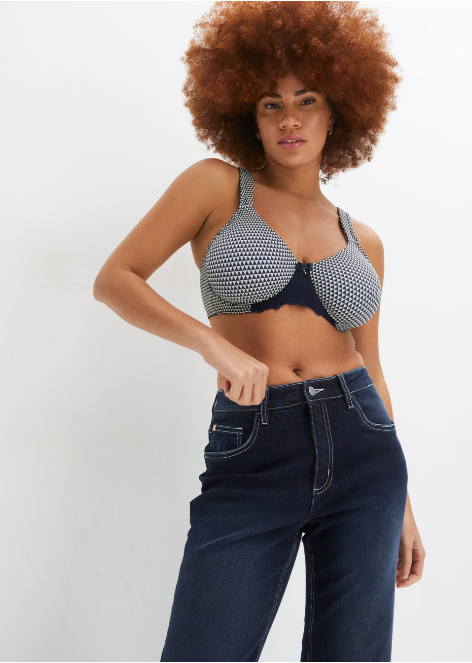 Soutien-gorge moulé minimiseur à armatures