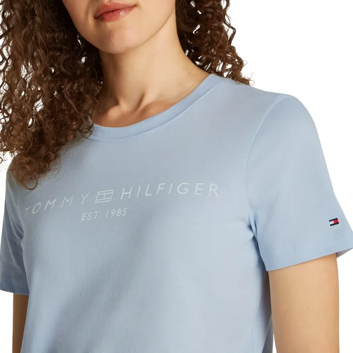 Tommy Hilfiger Regular Corp Logo Shirt Dames