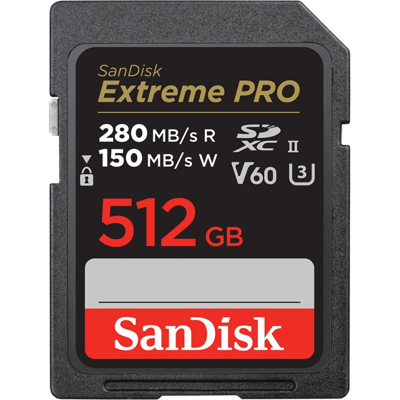 SanDisk SDSDXEP-512G-GN4IN mémoire flash 512 Go SDXC UHS-II Classe 10