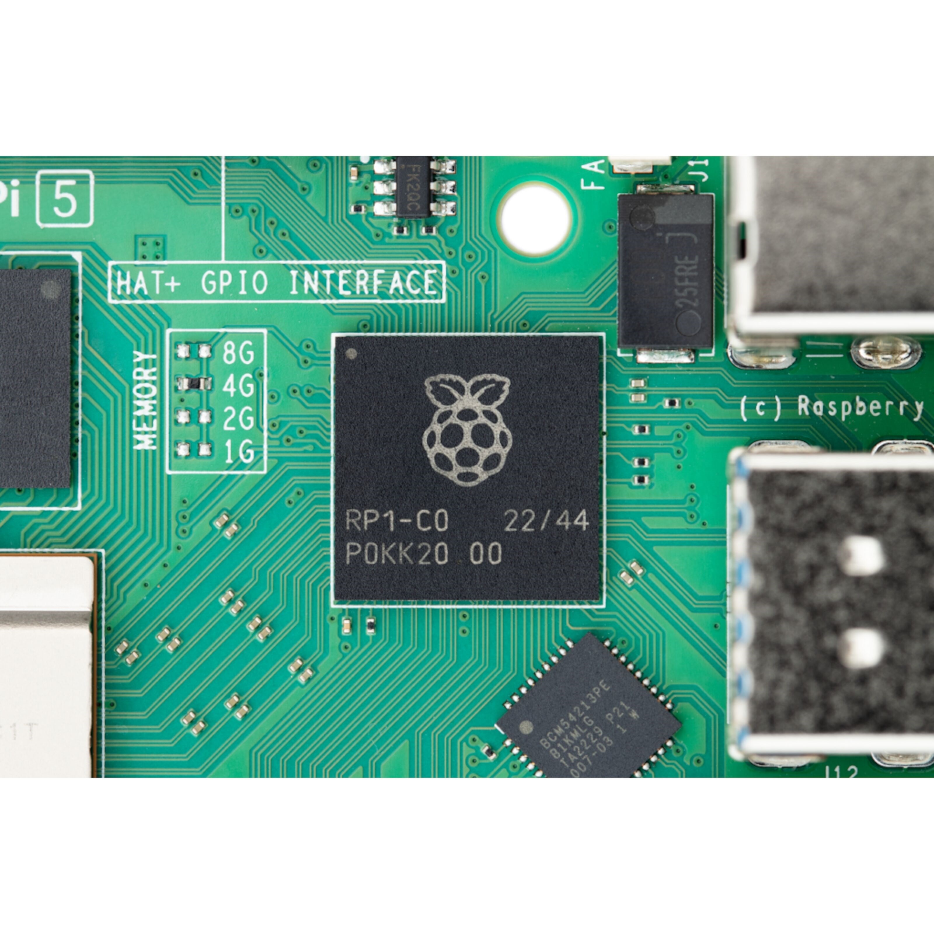 Raspberry Pi 5 Ettkortsdatamaskin Model B 4 GB