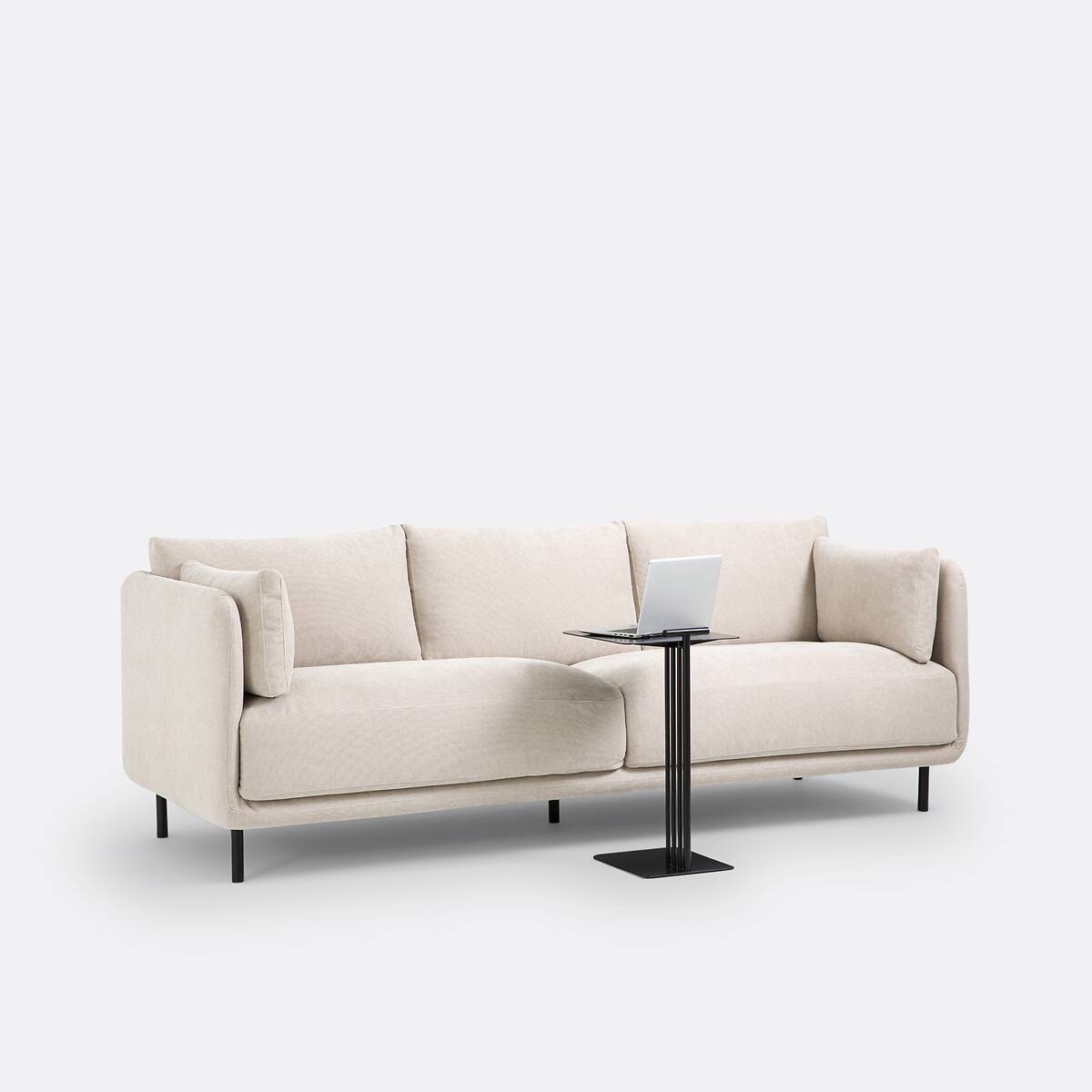 LA REDOUTE INTERIEURS<br>Mesa lateral em aço, Arev