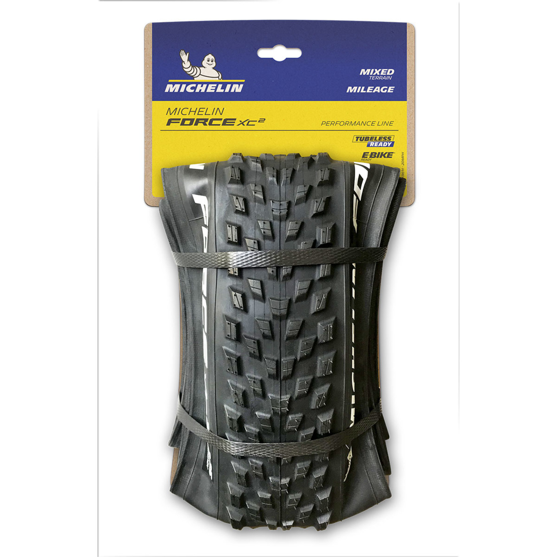 Michelin Force XC2 Performance TLR MTB Buitenband Zwart