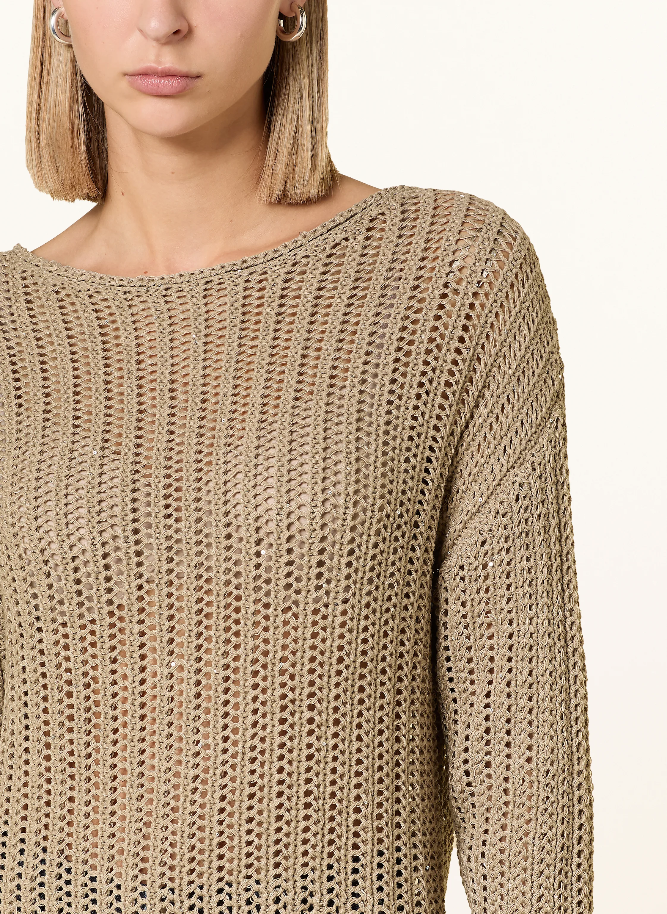 darling harbour Pullover mit Pailletten