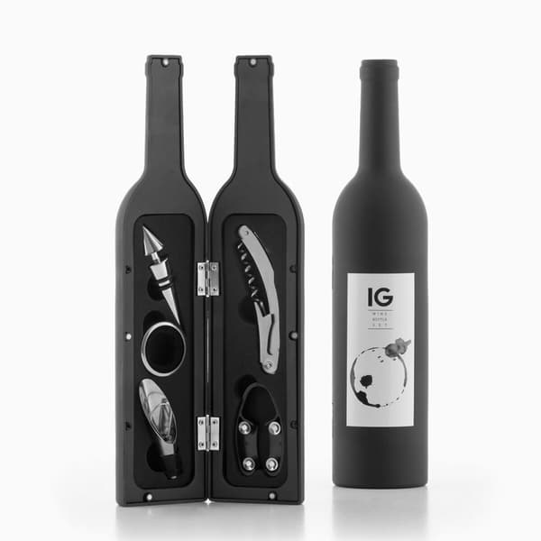 Vinflaskehus InnovaGoods 5 Deler