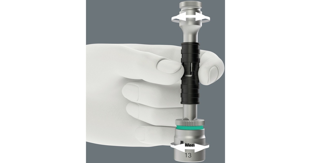 Wera8100 SA 2 Zyklop Speed ratelset 1/4