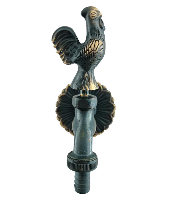 Tomco Messing-Wasserhahn Hahn 1/2, mit Rosette