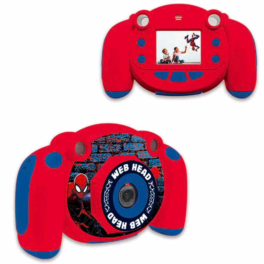 LEXIBOOK Spider-Man Kinderkamera mit Foto- und Videofunktion
