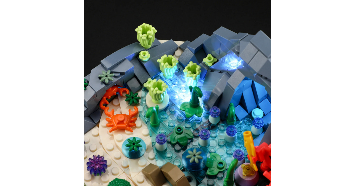 LumibricksX SERIES - Turtle Reef Dream Constructiespeelgoed  (F9072)