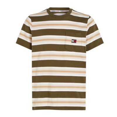 Tee-shirt à manches courtes homme Tjm Reg Flag Stripe TOMMY HILFIGER