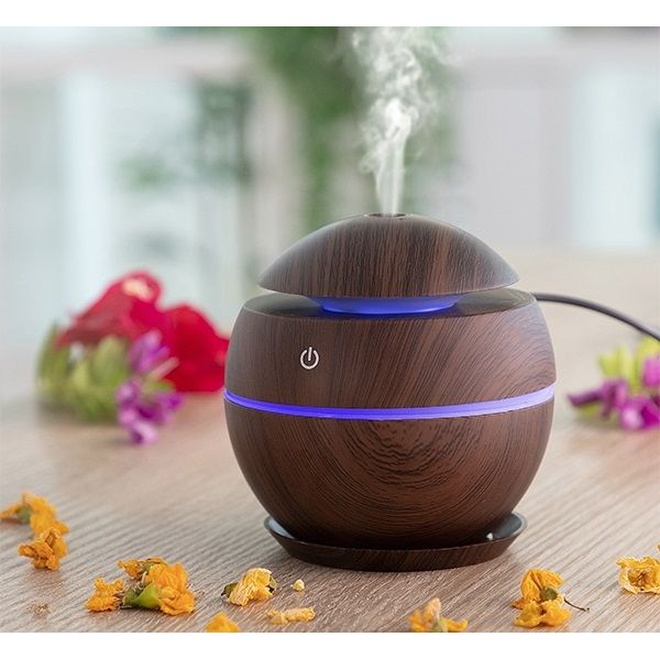 InnovaGoods Humificador Mini Difusor de Aroma Dark Walnut