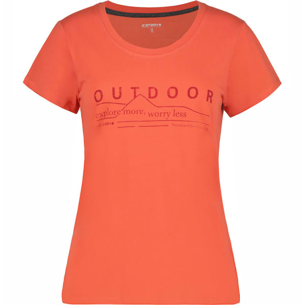 T-shirt randonnée ICEPEAK BELCHER T-SHIRT W MANDARINE
