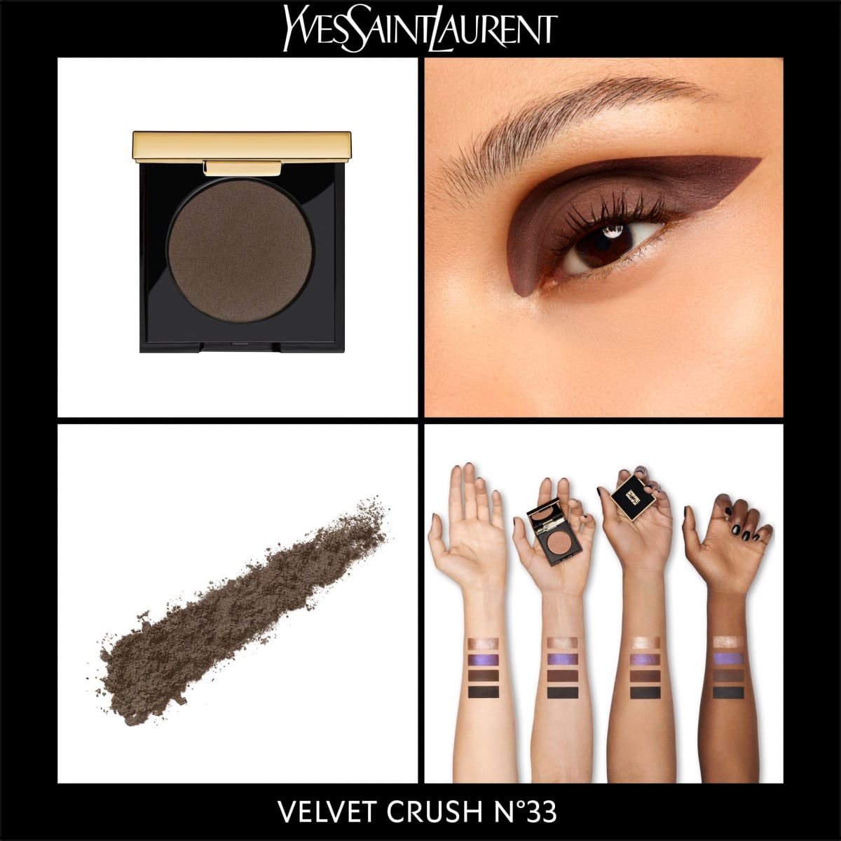 YVES SAINT LAURENT Velvet Crush Ombre à Paupières