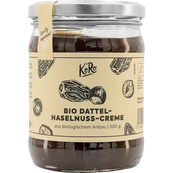 Bio Dattel Haselnuss Creme