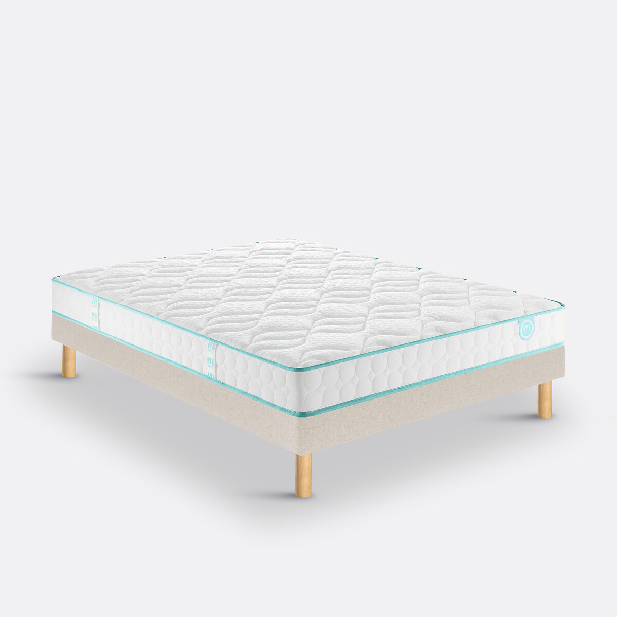 MERINOS<br>Conjunto de colchão + estrado de látex, LE TOUT DOUX
