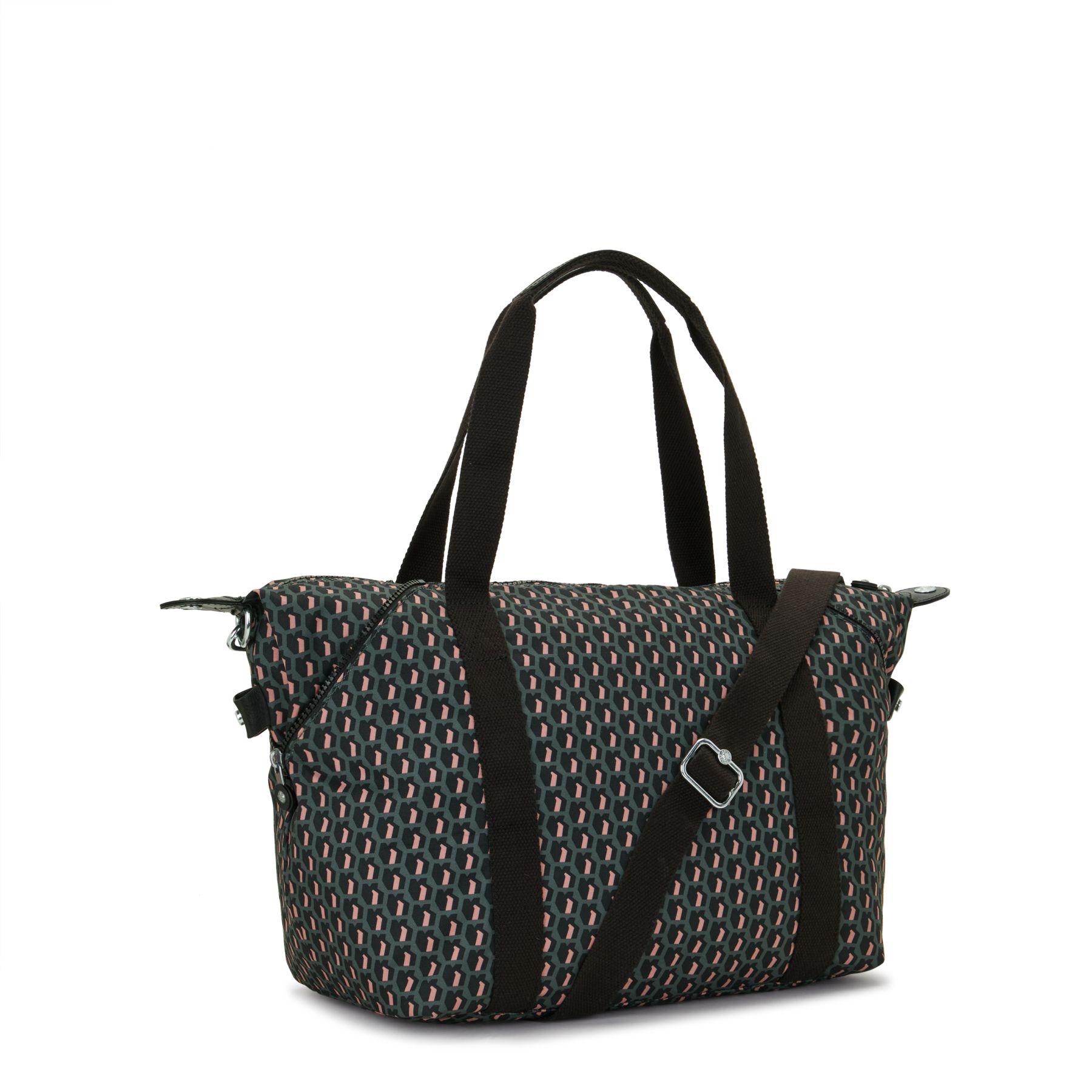 ART Grand sac à main avec sangles détachables - 3D K Pink