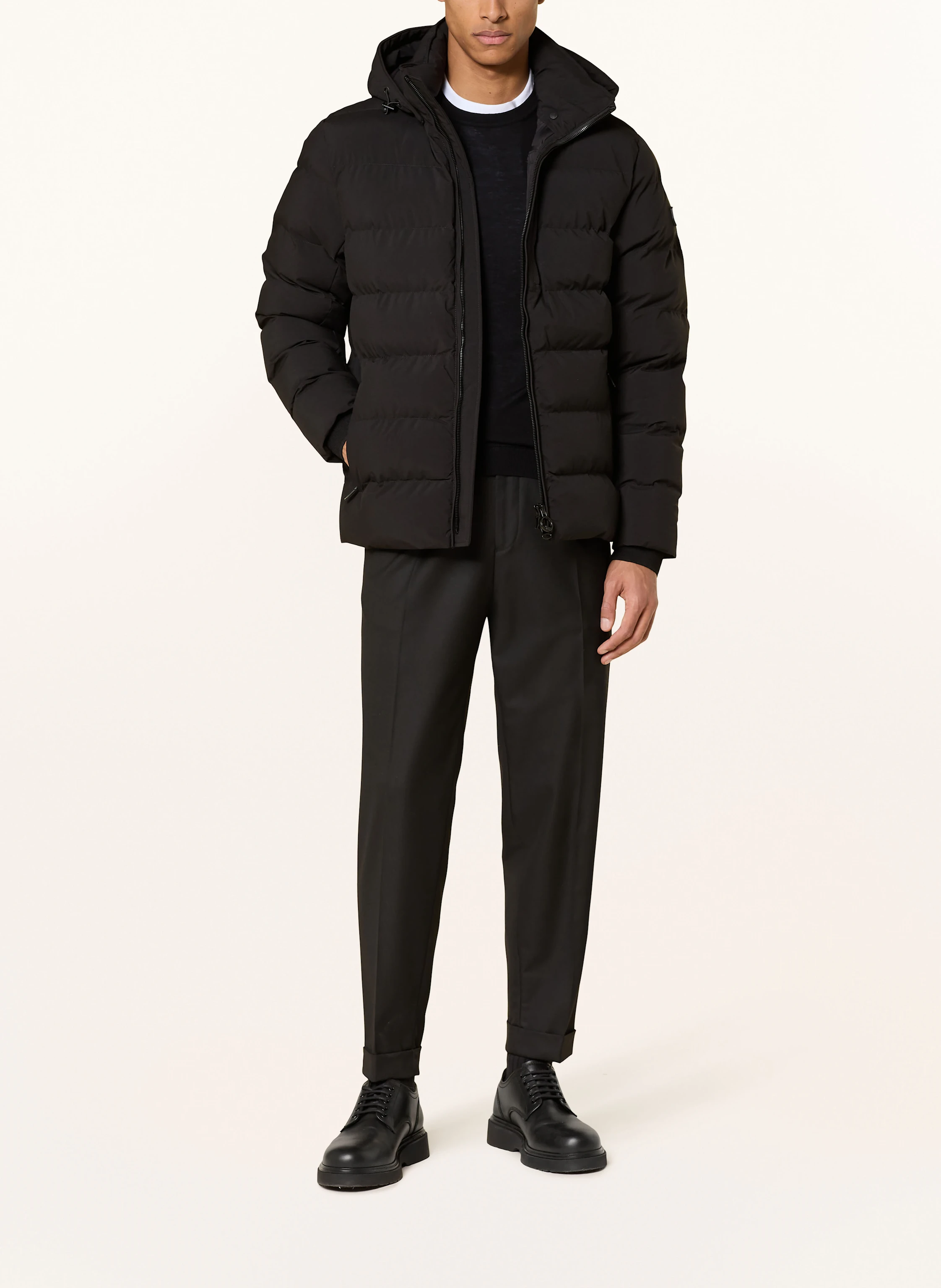 WELLENSTEYN Steppjacke BLACKBIRD mit abnehmbarer Kapuze