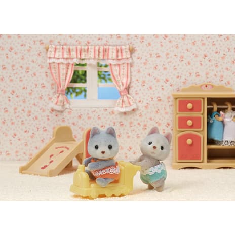 Sylvanian Families Husky tvillinger