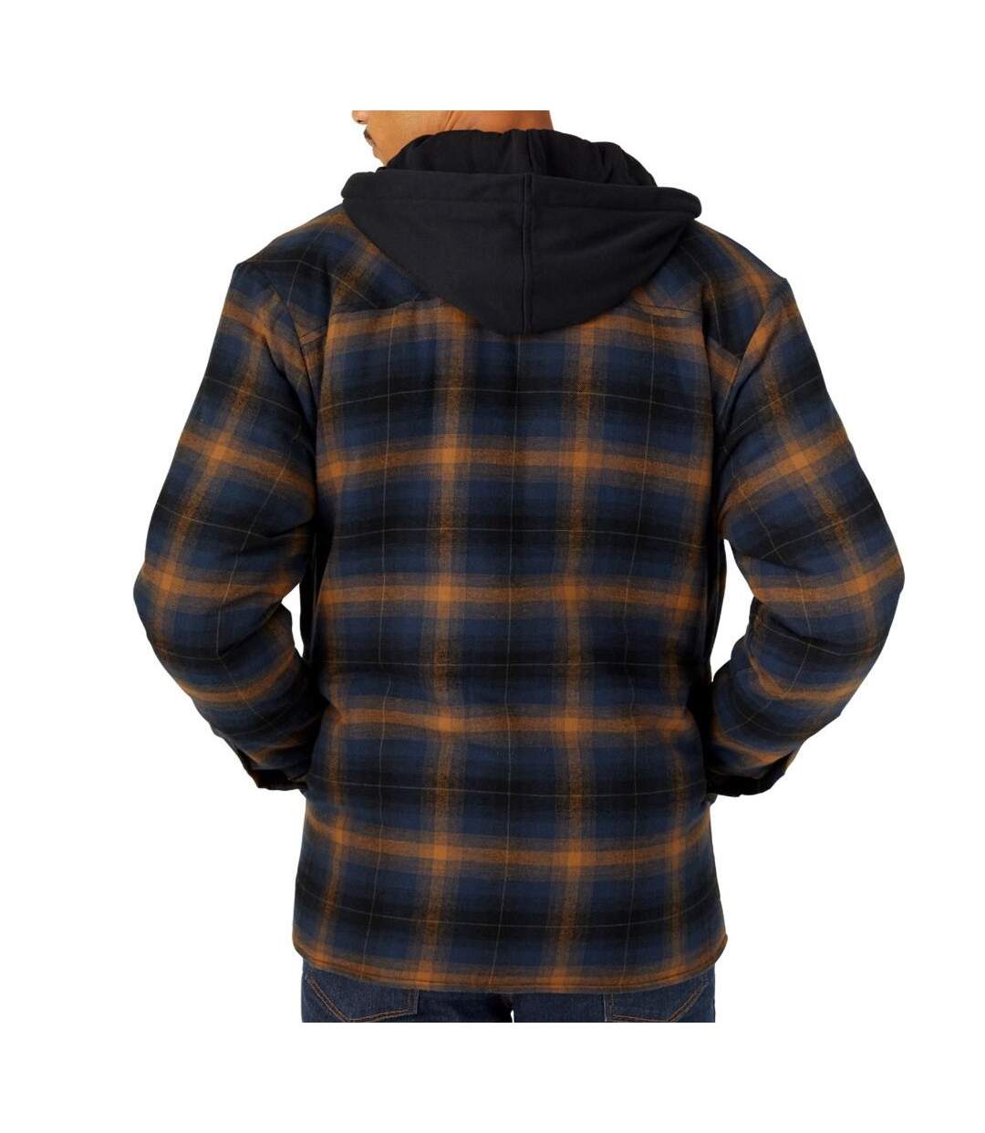 Veste Marine/Marron Homme Dickies Fleece Hood Flan