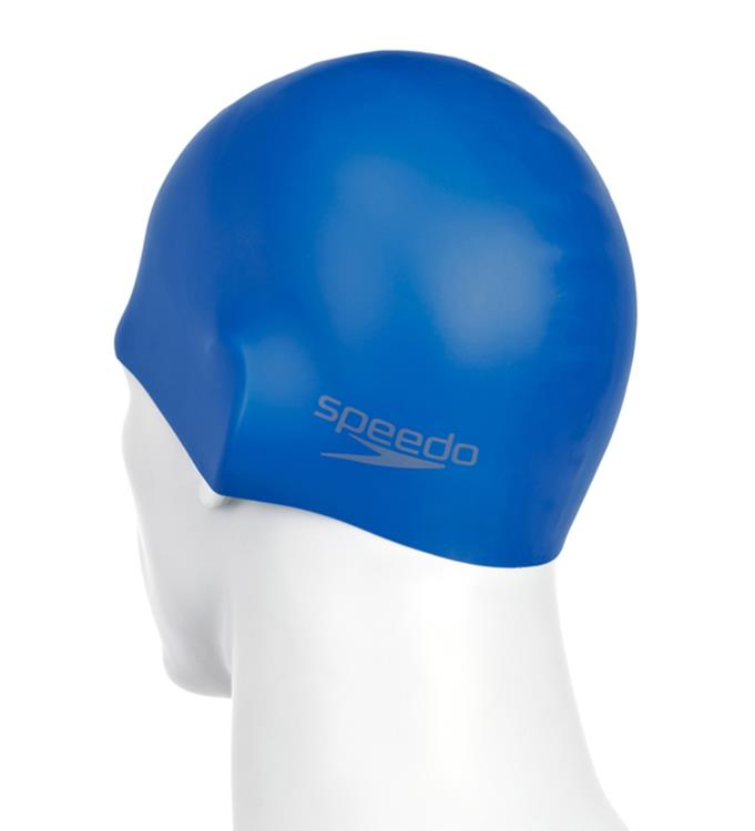 Speedo MOULDED SIL CAP BLU Badmuts