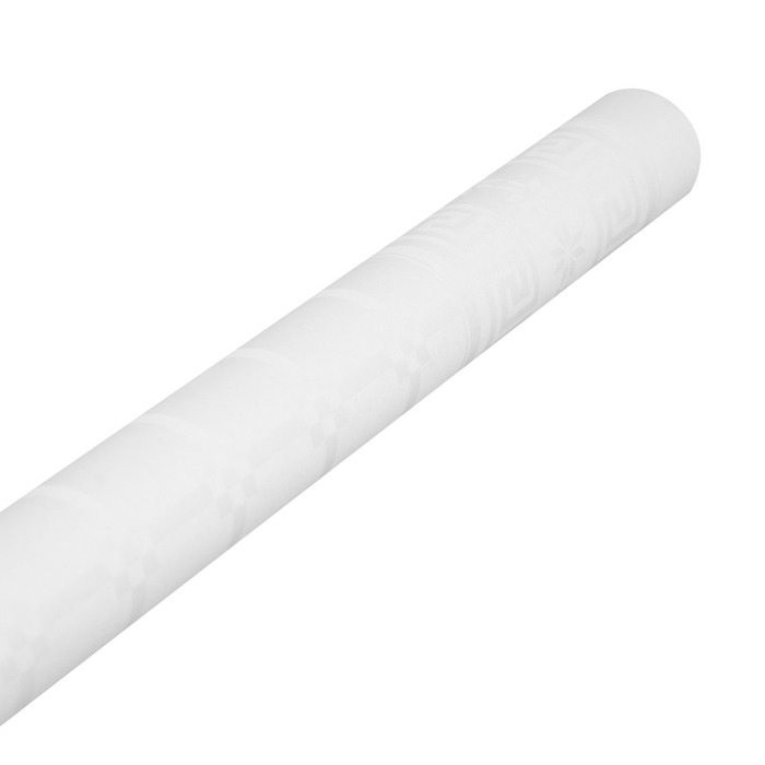 Papirdug hvid med mønster 1,2 x 8 meter