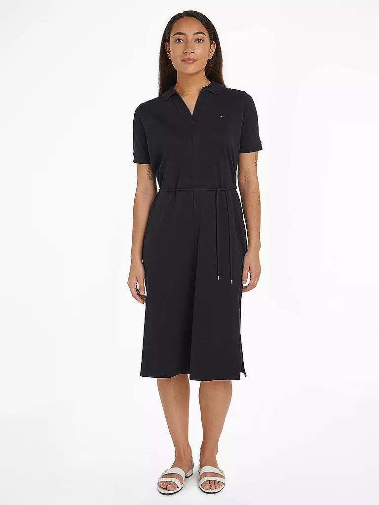 TOMMY HILFIGER Midikleid dunkelblau