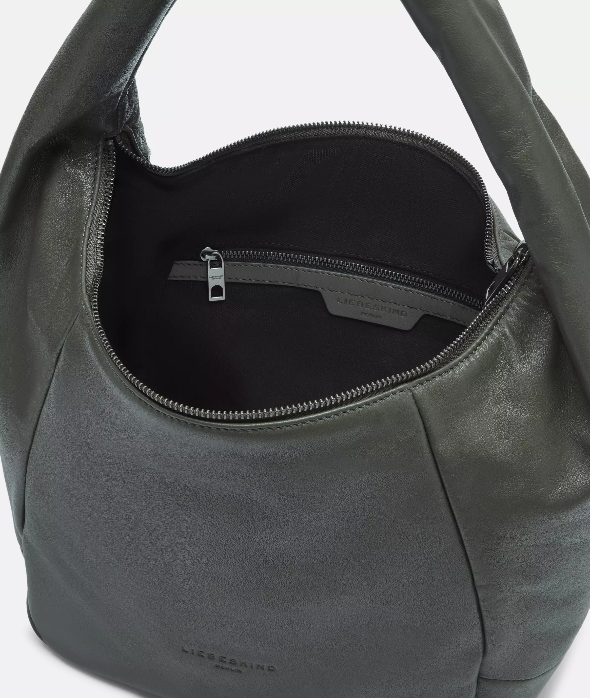 Farrah Hobo M Spacious sheepskin pouch bag