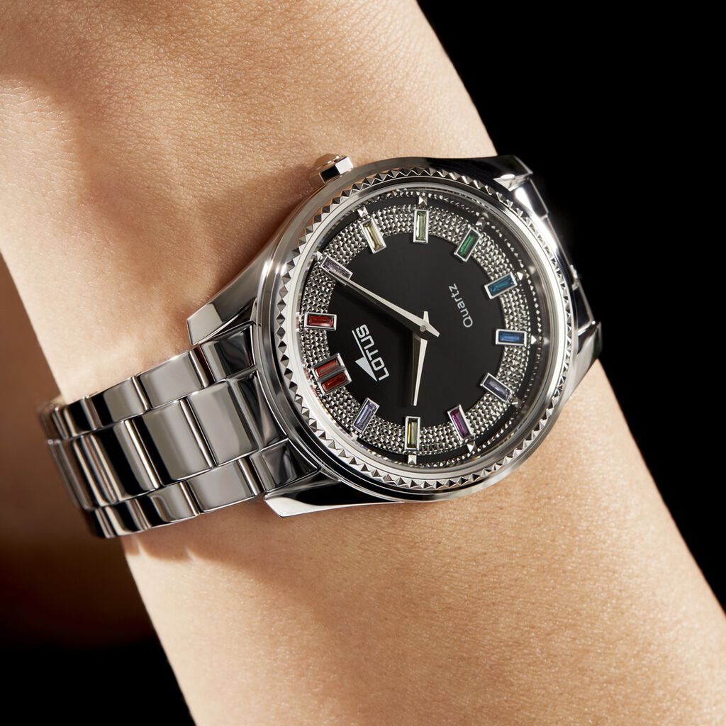 Montre Lotus Bliss Noir