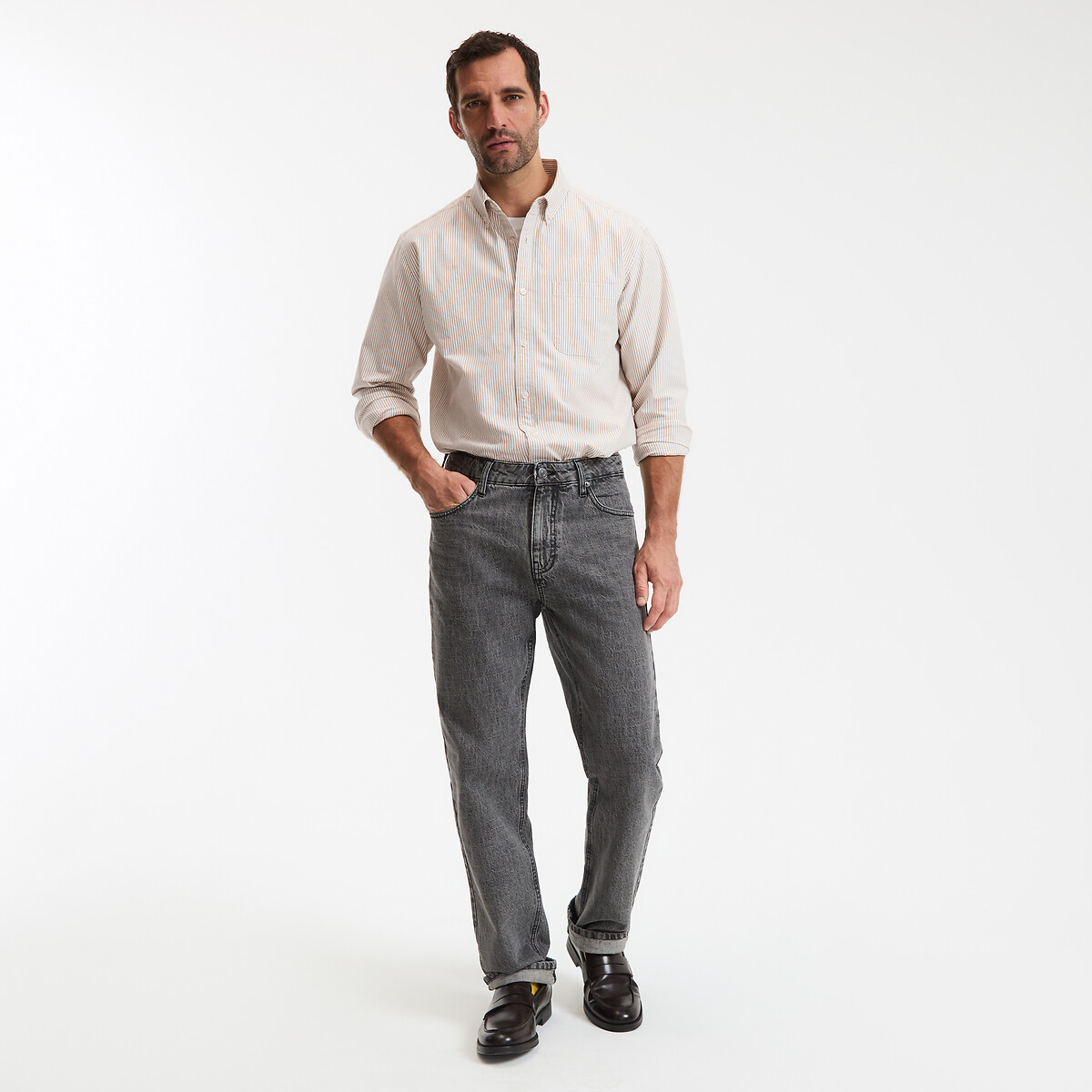 COLEÇÕES LA REDOUTE<br>Jeans regular solto