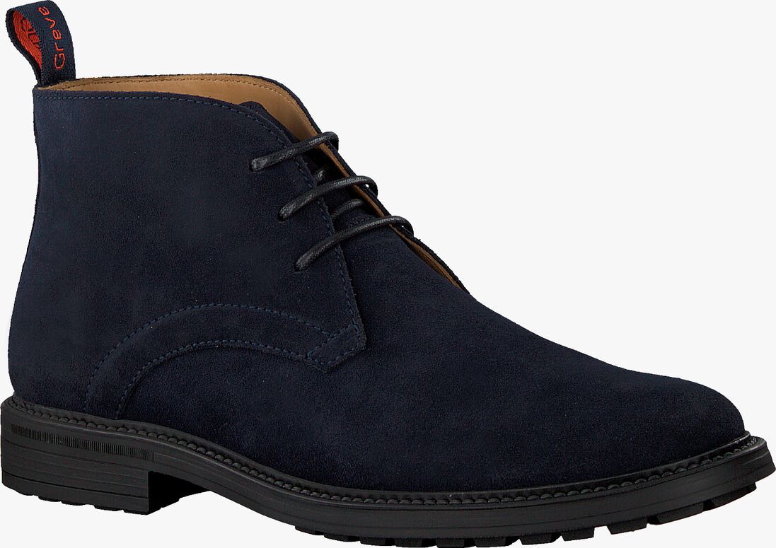 GREVE blauwe greve veterschoenen barbour 5565