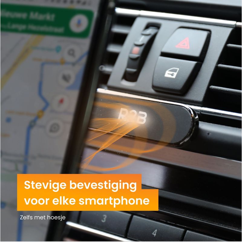 R2B - Volendam - Telefoonhouder Auto - Magnetisch - Dashboard/Console