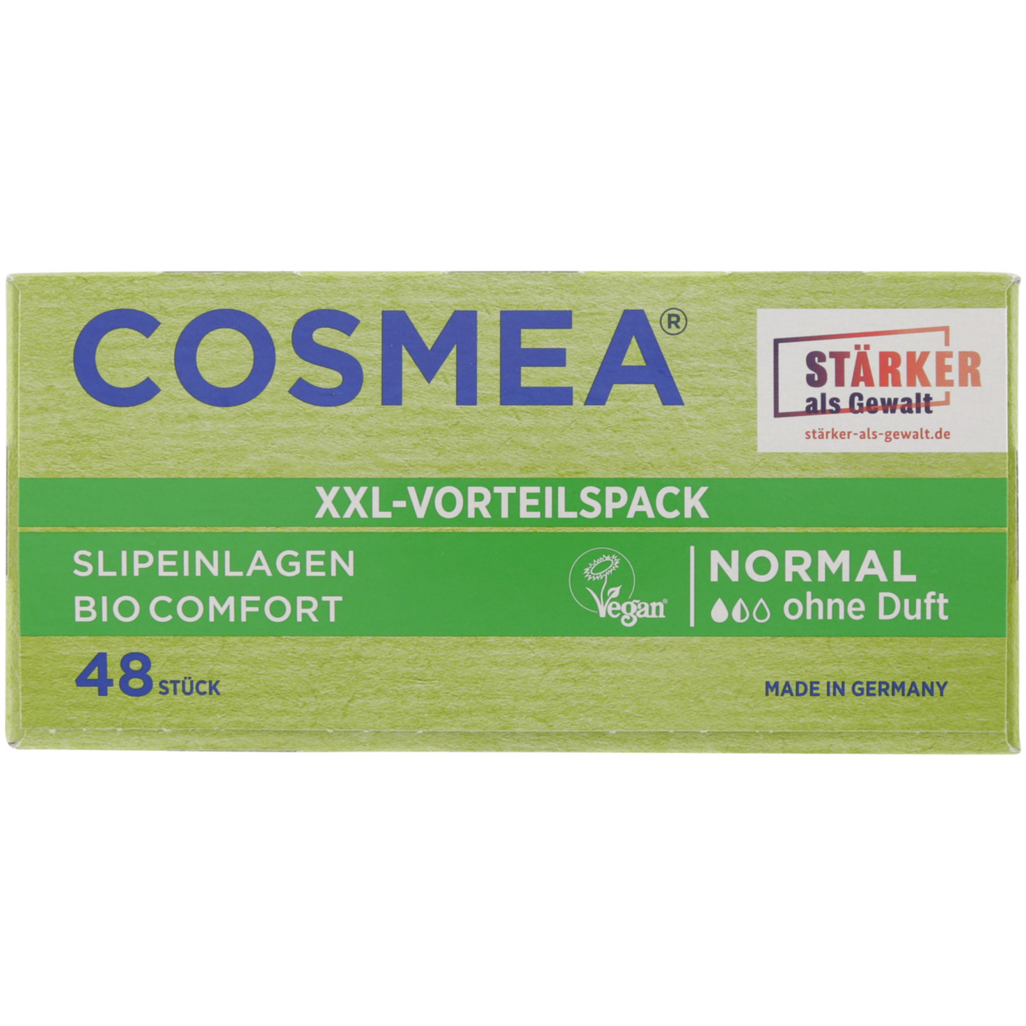 COSMEA Bio Slipeinlagen Normal XXL 48 Stück