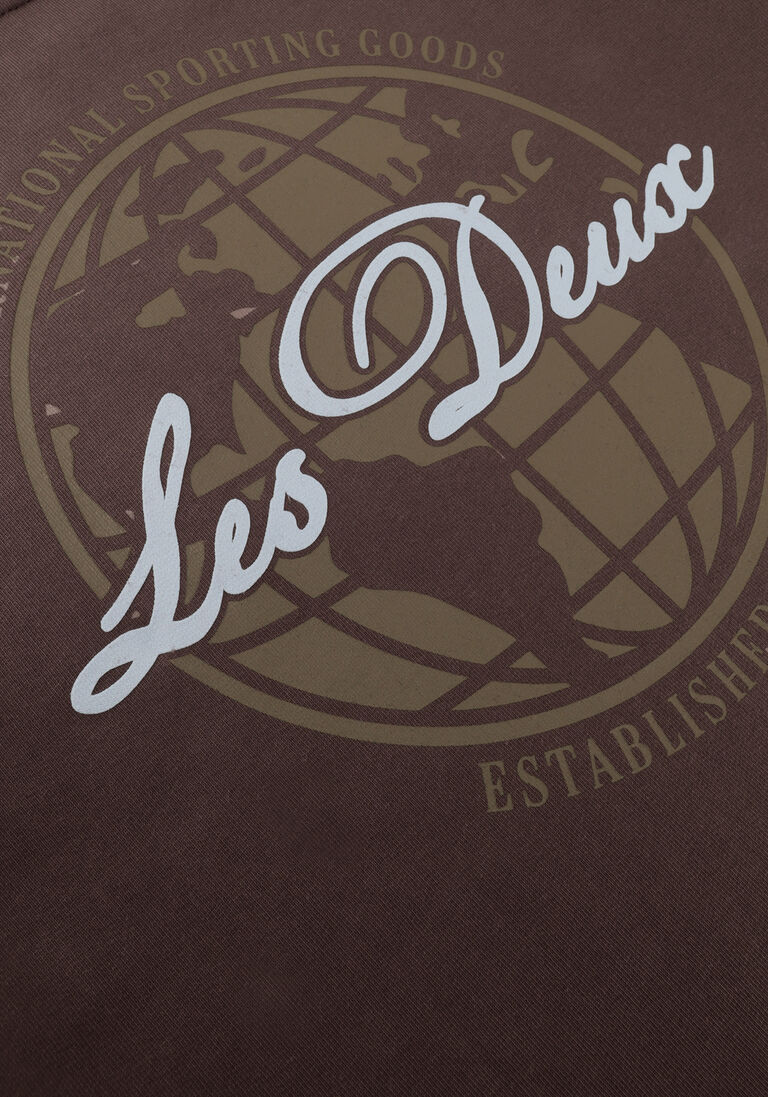 bruine les deux sweater ben globe sweatshirt