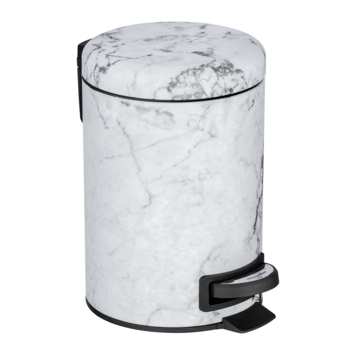 Wenko afvalemmer Onyx mat
