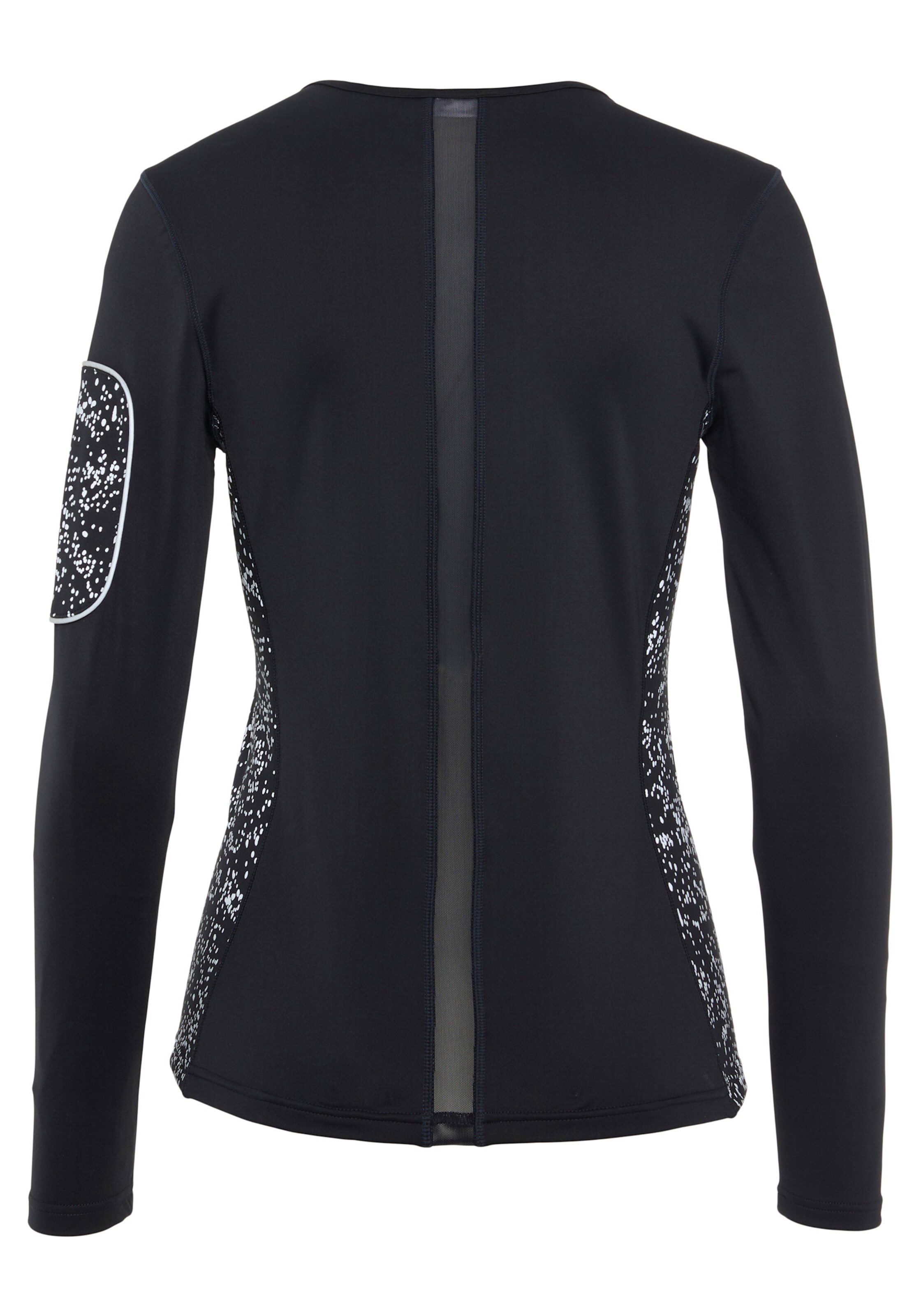LASCANA ACTIVE Laufshirt in schwarz