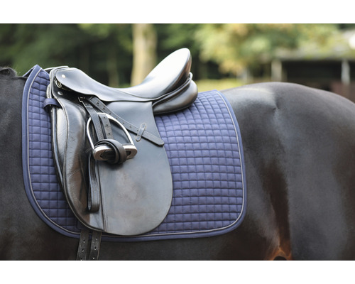 Zadeldek KERBL Classic Bamboo Dressage 63 x 68 x 53 cm marineblauw