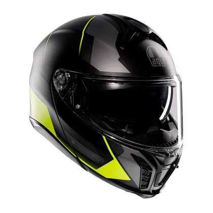 Casque AGV TOURMODULAR - PERCEPTION - Noir / Jaune