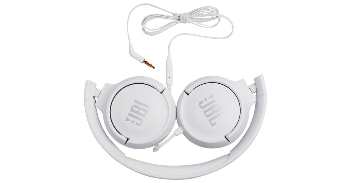 JBLTUNE 500 on-ear headset  (Wit)