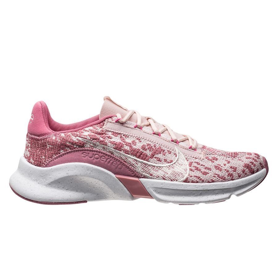 Nike Chaussures d'entraînement SuperRep GO 3 Flyknit Next Nature - Bordeaux/Rose Femme