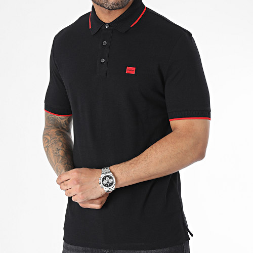 Polo Manches Courtes Slim Deresino 50490775 Noir