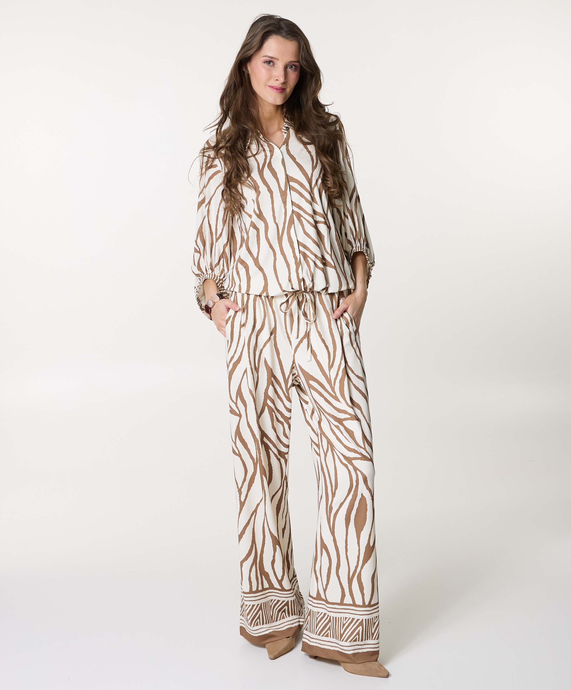 K[DESIGN] dames broek beige