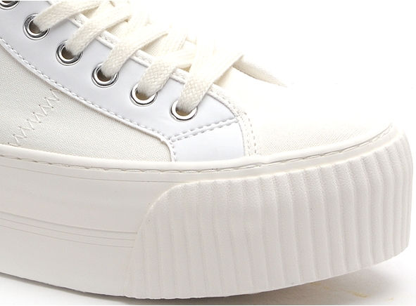 No name boots bottine femme iron mid blanc