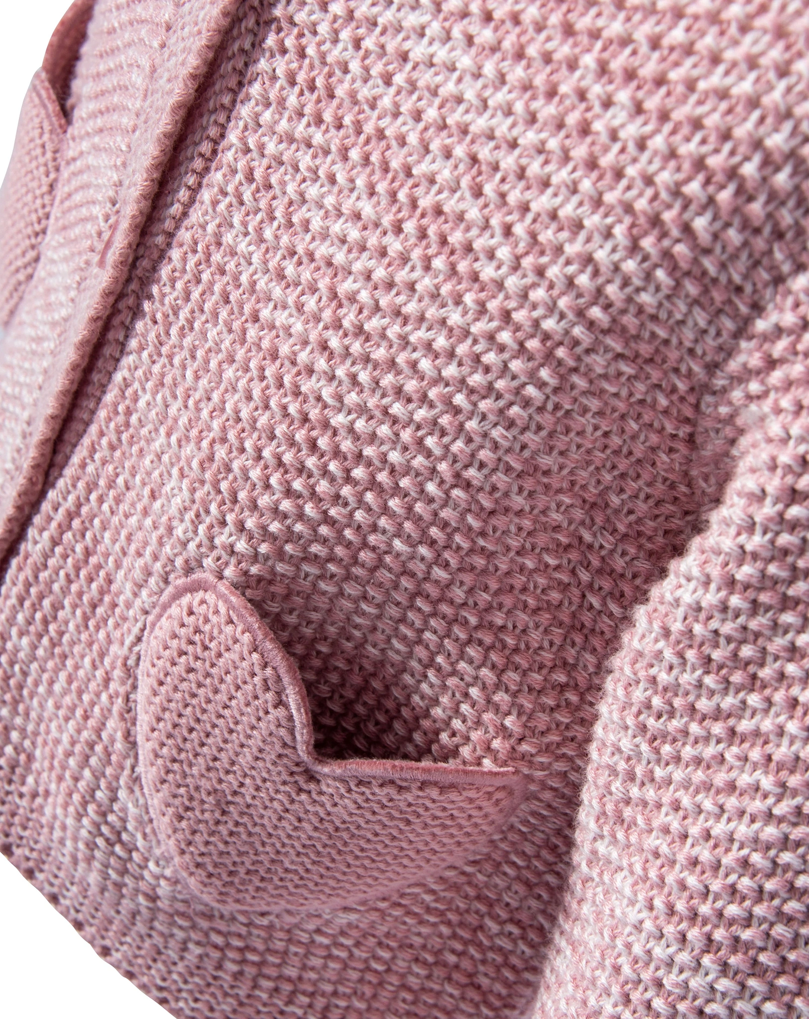 Strickjacke HERZCHEN in dusty rose
