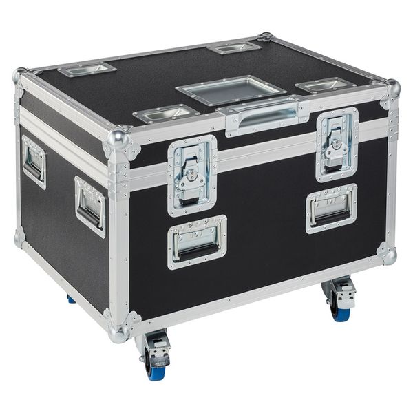 Roadinger Flightcase 4x TMH-X4 wheels