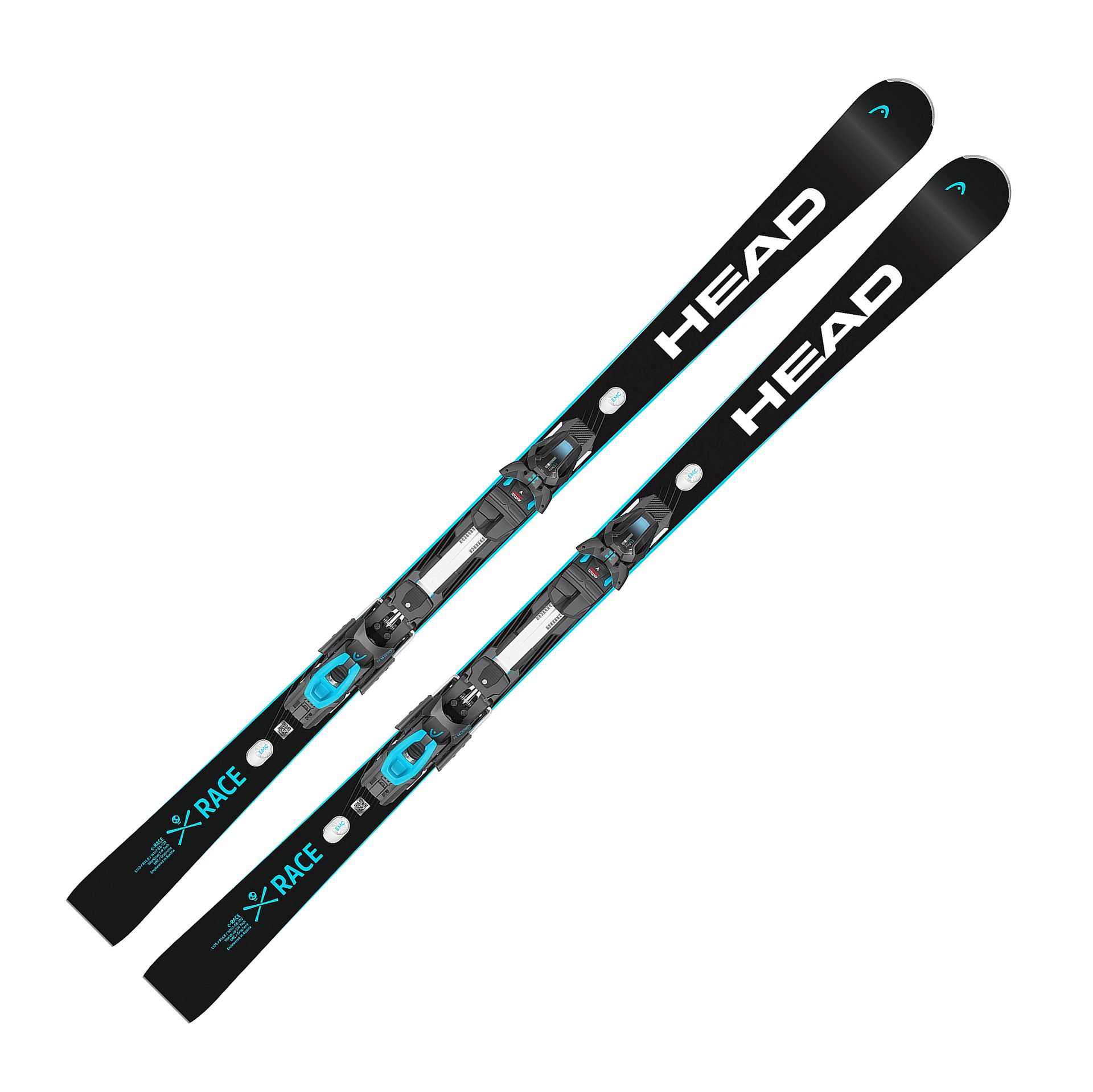 Head Worldcup Rebels e-Race 2024/25 - 165 Head FREEFLEX DEMO 14 GW black-blue (DIN 5-14)