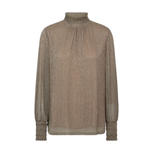 Mos Mosh Ximena Glam Bluse, Mourning Dove, M