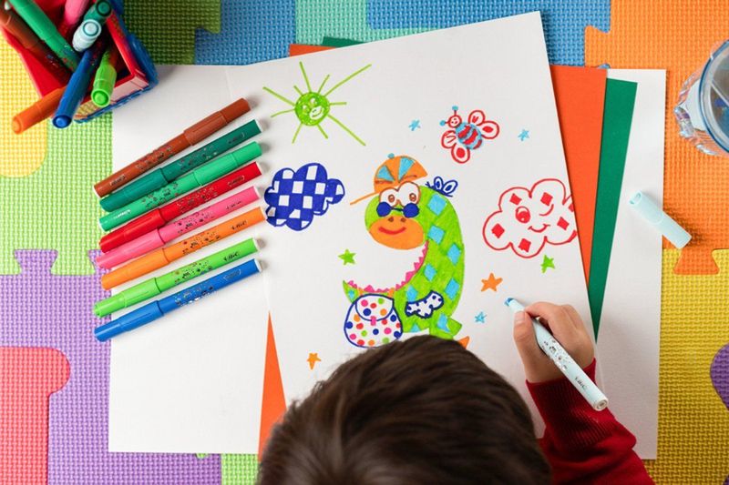 BIC Kids - Visacolor XL - Gekleurde Viltstiften - Emmer van 48 Stuks