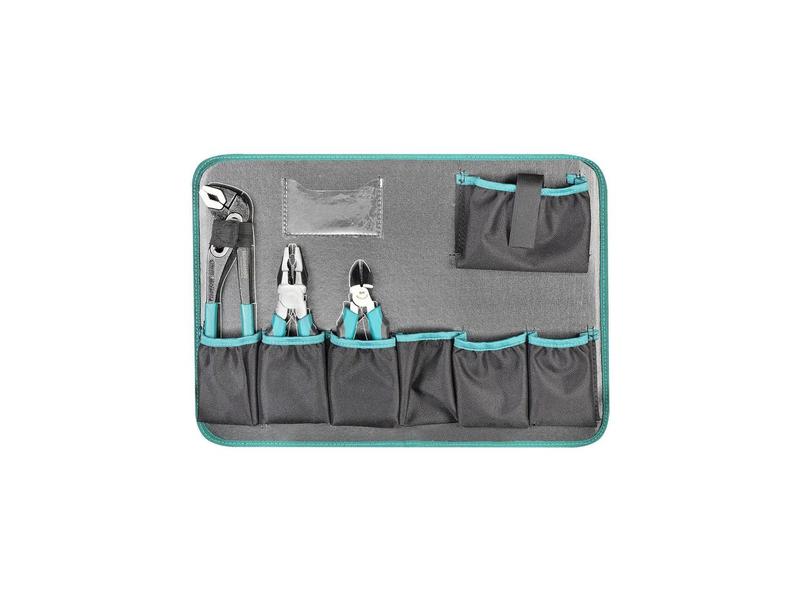 Technocraft Werkzeugkoffer Pro Box 127-teilig Alu-Werkzeugkoffer mit 3/8″ Steckschlüsselsatz