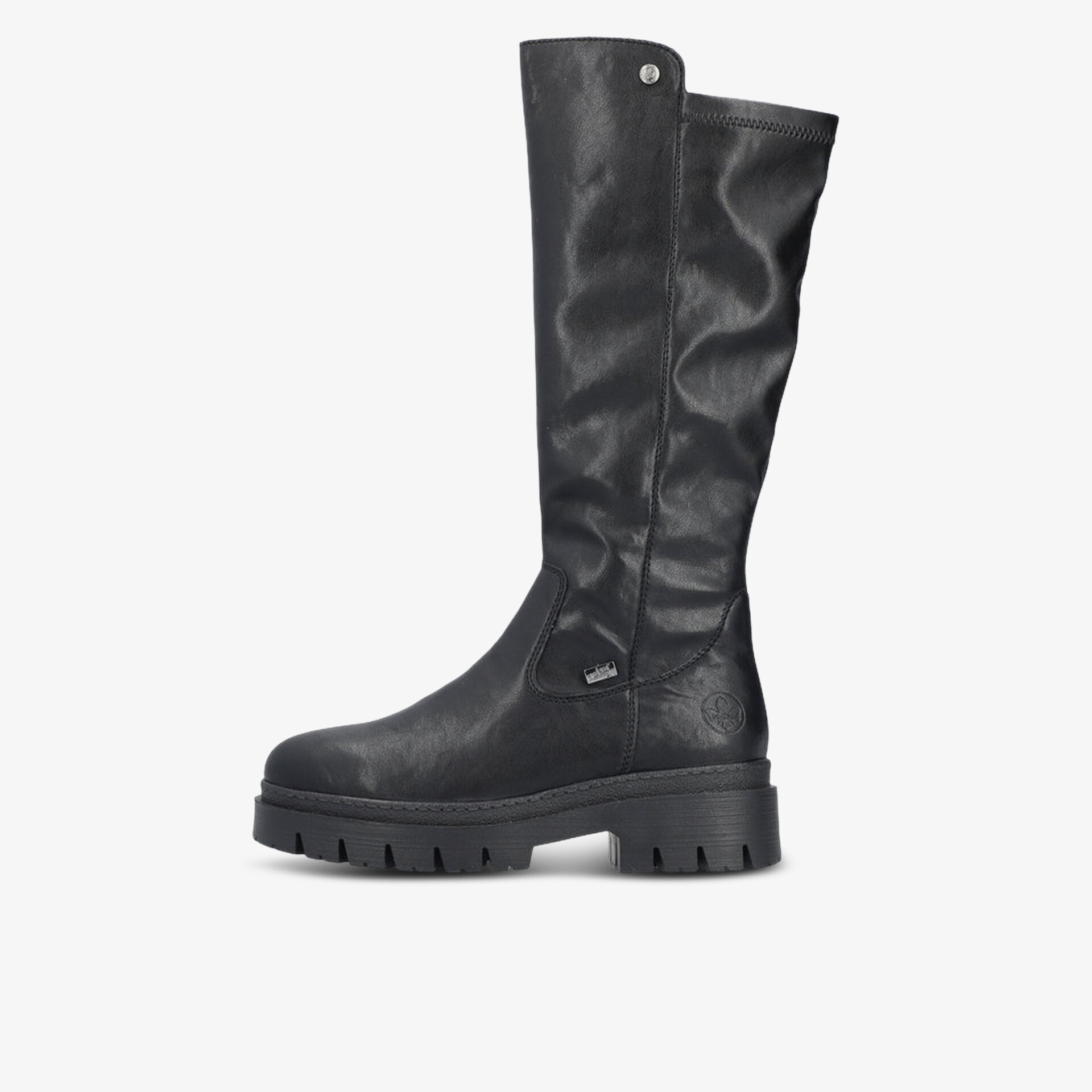 rieker Damen klassische Stiefel schwarz