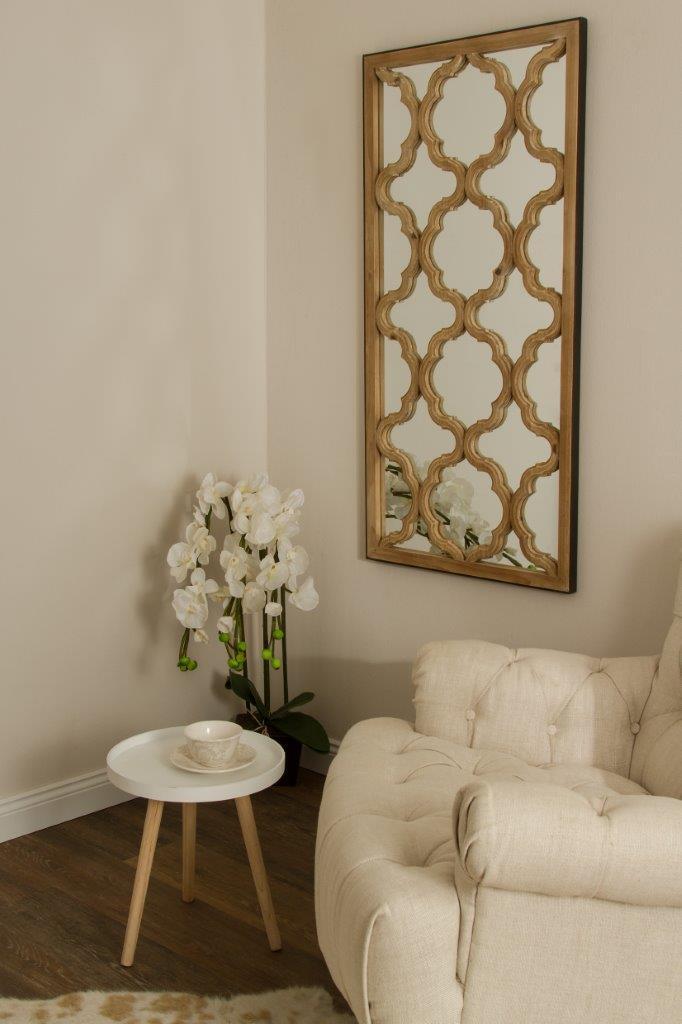 Wandspiegel TROPICA - naturfarbend - 61x122 cm